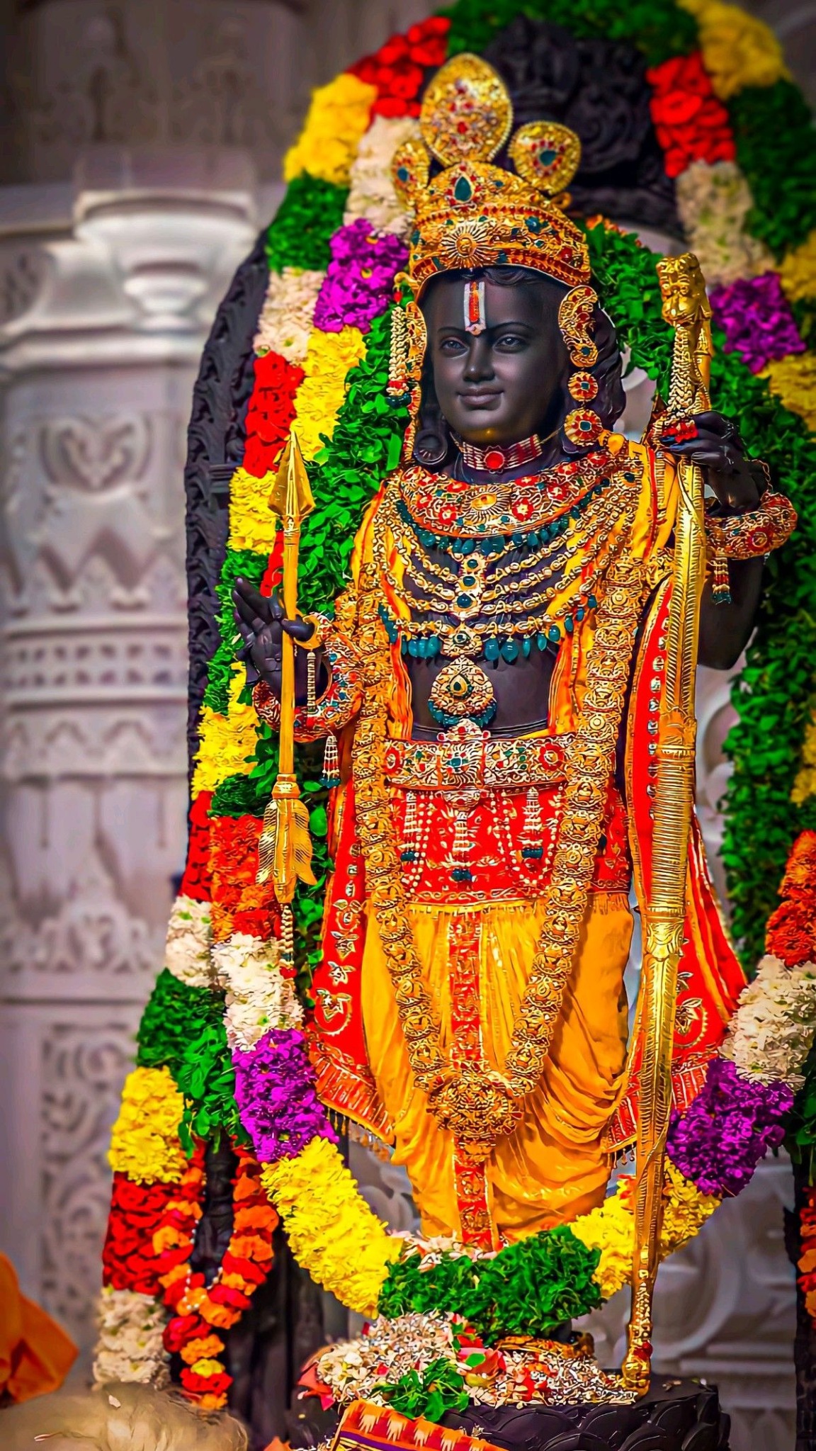 Shree Ram deity for virtual pooja